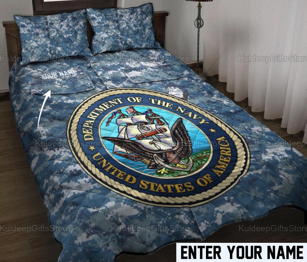 Personalized U.S Army Uniform Bedding Sets Military Bedding Etsy