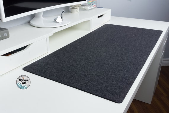 Merino Wool Desk Mat Felt Desk Mat Desk Pad Made in Canada With Logo 