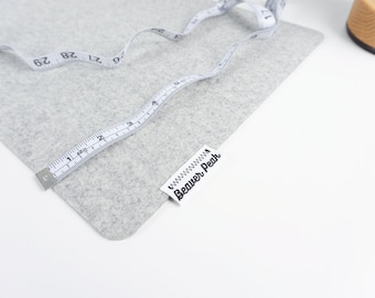 Custom Size Merino Wool Desk Mat, Custom Felt Desk Mat, Personalized Desk Pad, Aesthetic Minimal Desk Mat, Desk Pads Made in Canada