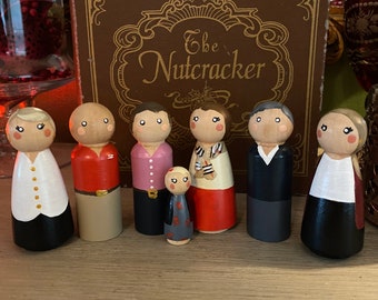 Custom peg doll family/group