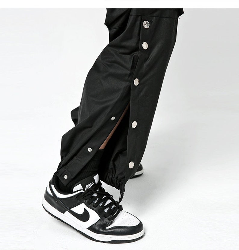 Side Buckle Cargo Pant Man Streetwear Elastic Joggers Men Trousers Oversized Hip Hop Tactical Function Pants 2020