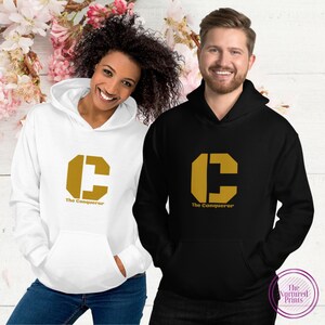 Christian Hoodie Unisex Hoodie Faith Shirt Inspirational Shirt