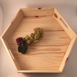 Natural honeycomb serving tray