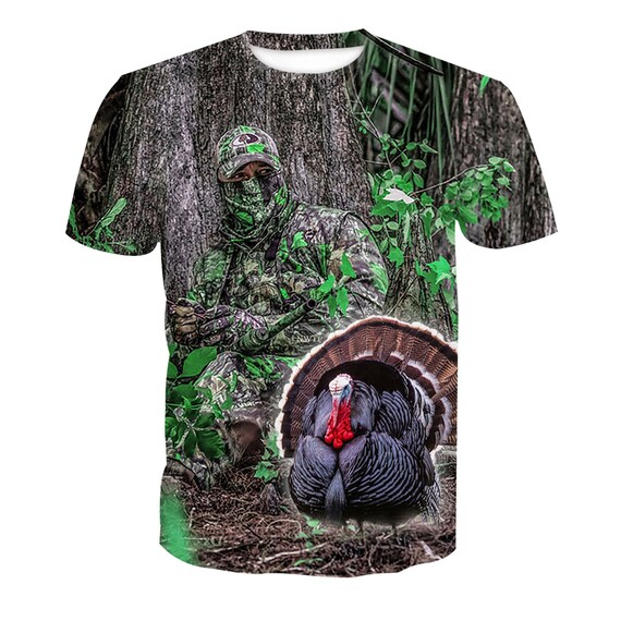 Turkey Hunting Tshirt Turkey Hunting Shirt Gift for Etsy