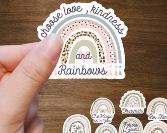 Cute Quote Stickers| Stickers for Hydroflask | Stickers for Laptop| iPad Sticker| Bullet Journal Sticker