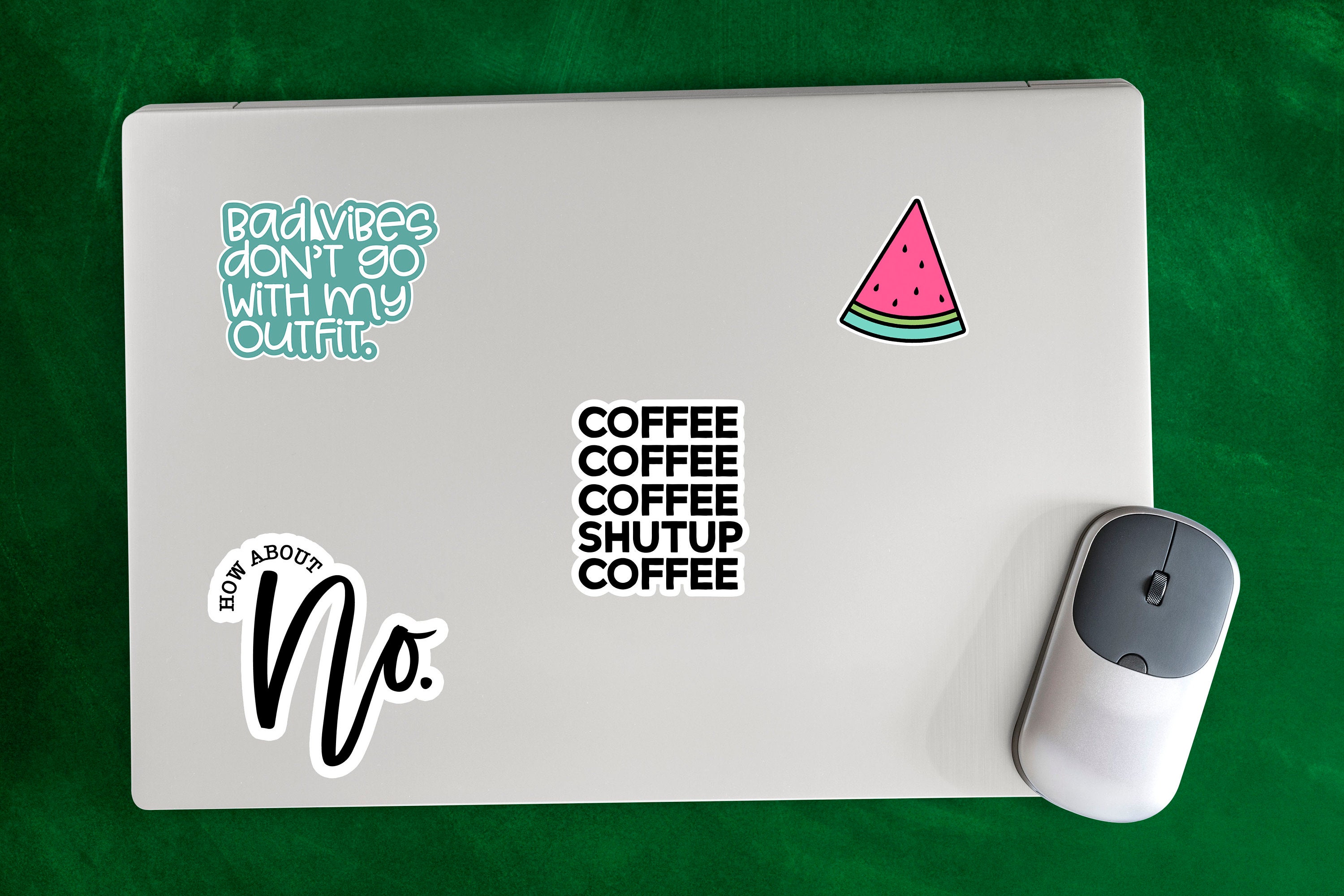Vibes Sticker, Cute Sticker, Quote Sticker, Funny Sticker, Laptop ...