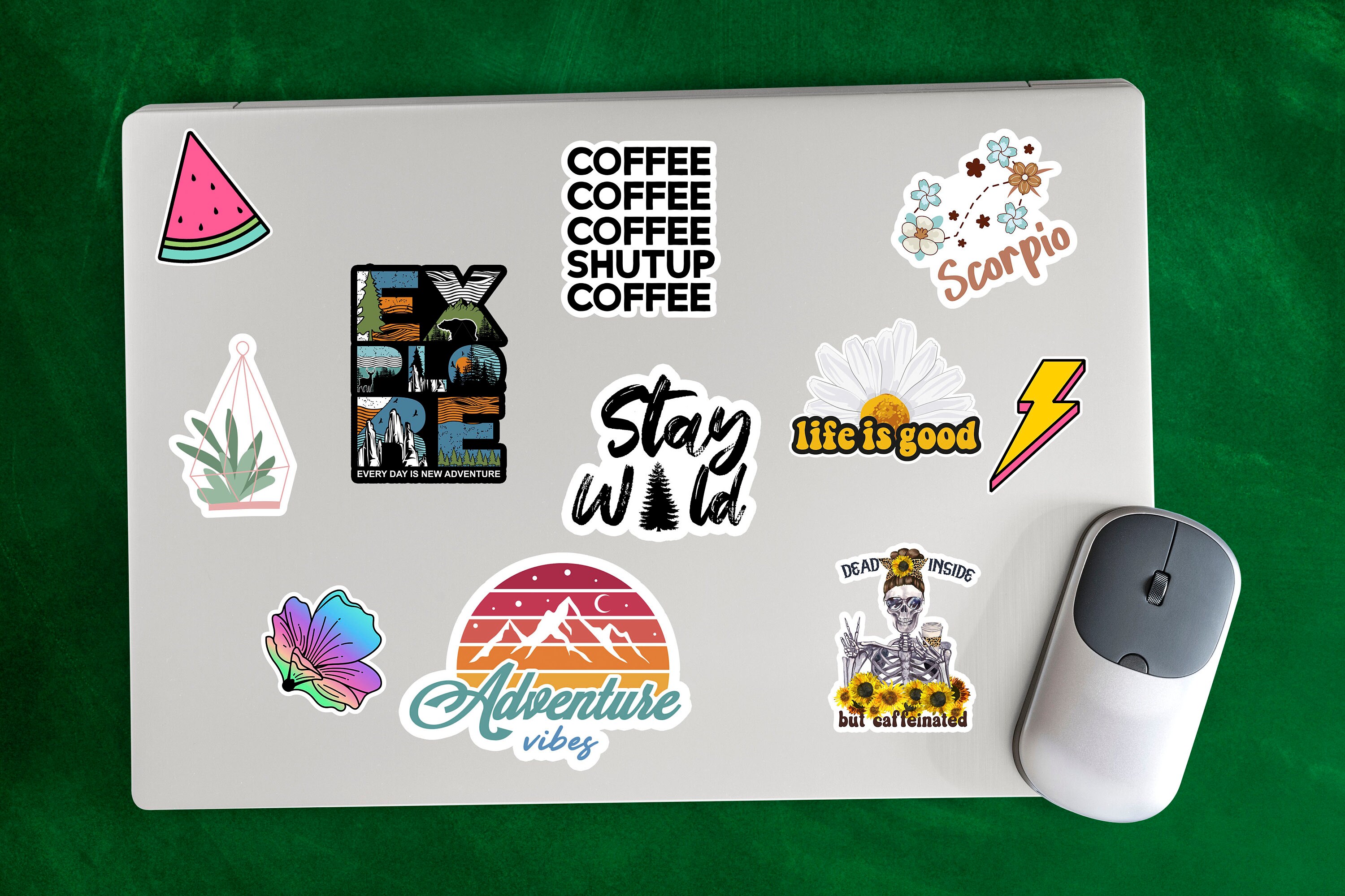Stay Wild Outdoorsy Sticker Hiking Sticker Laptop Sticker - Etsy