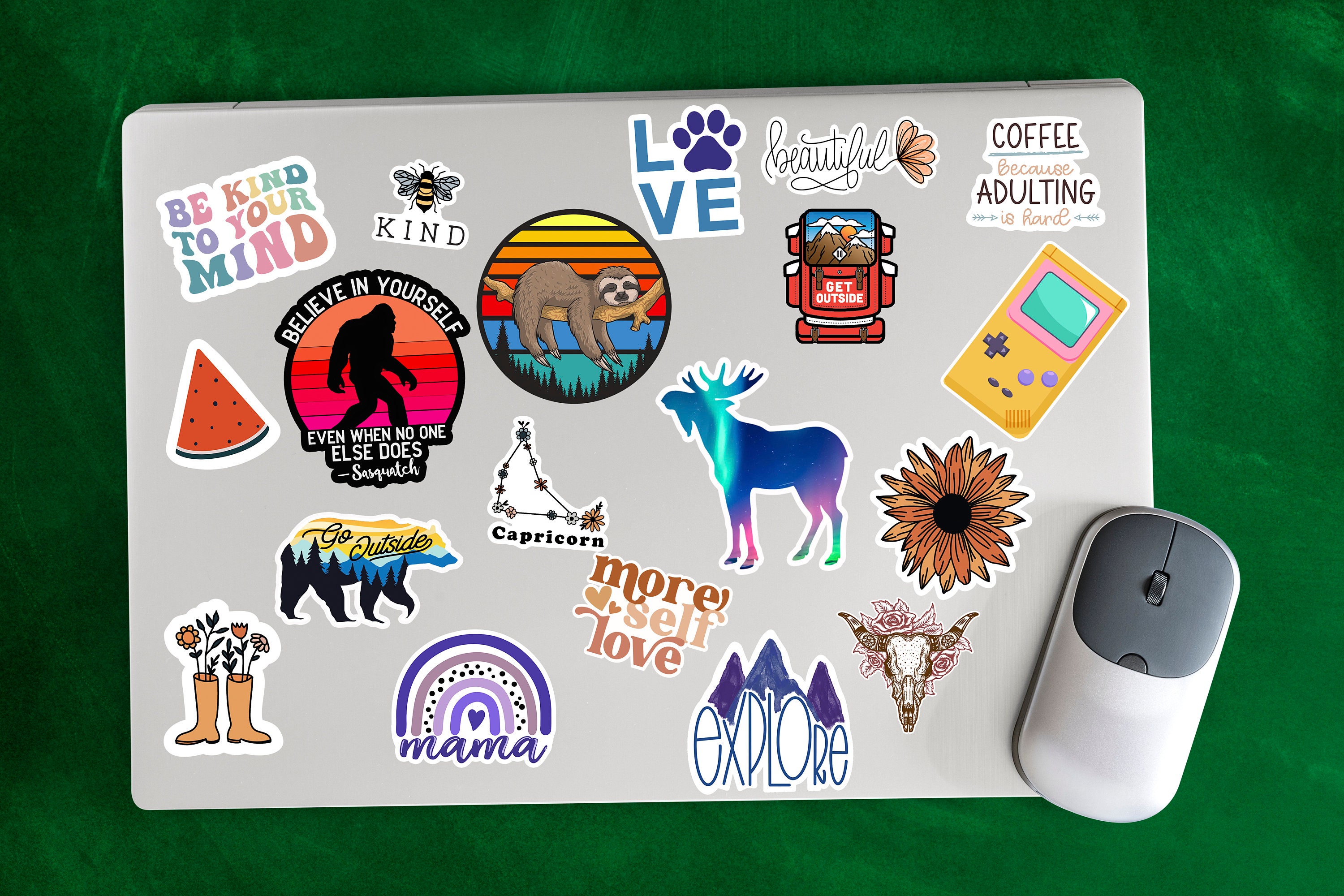 Mental Health Stickers Pack Water Bottle Stickers Laptop - Etsy