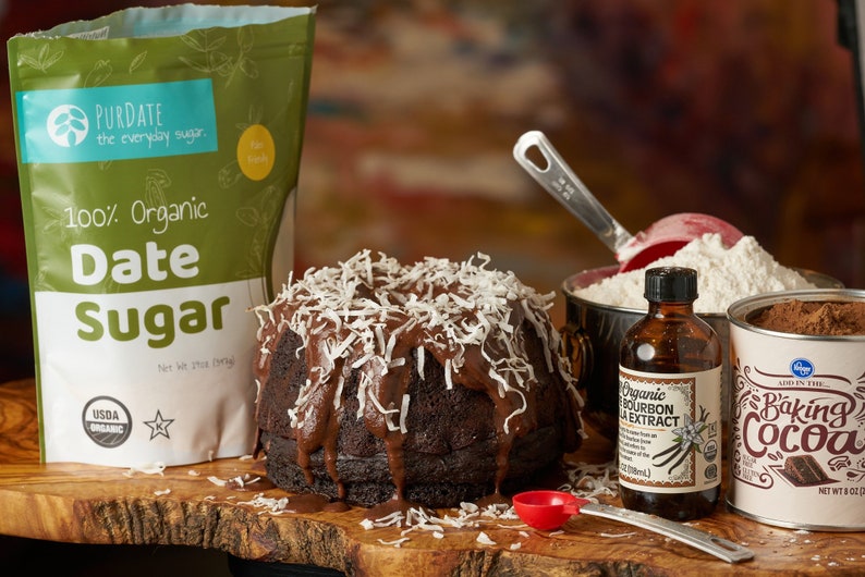 Organic Date Sugar Healthy Alternative Sweetener for Baking, Cooking, Beverages, Toppings 100% dates, Vegan, Gluten-free, Paleo, Kosher image 2