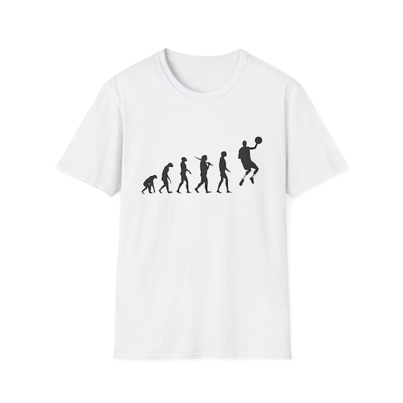 Evolution of Basketball TShirt Unisex Softstyle T-Shirt