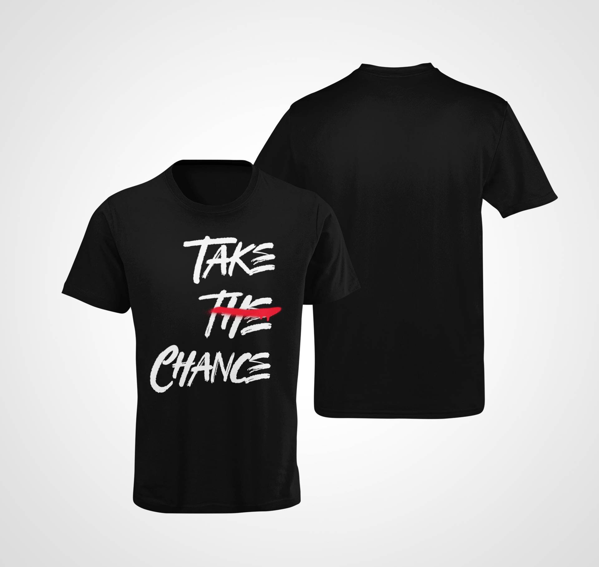 Black Statement T Shirt Motivational Inspirational Cotton Etsy UK