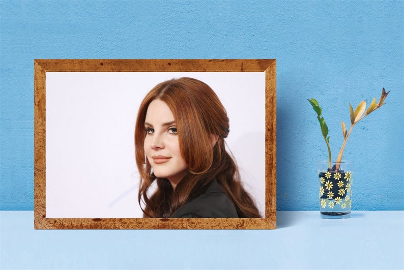 Lana Del Rey Musik Sänger Poster Kunst Seide Home Decor ...