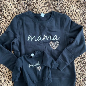 Mama And Mini Shirt, Mama Shirt, Mini Shirt, Mommy And Me Shirt, Mother And Daughter, Mommy And Me Outfit, New Mom Shirt, Cheetah Shirt