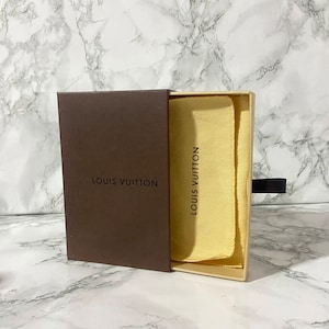 Authentic Louis Vuitton Card Wallet Brown Damier With Box And Dustbag Mens