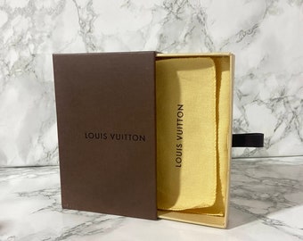 Authentic Louis Vuitton Empty Gift Box & Dustbag for Jewellery 