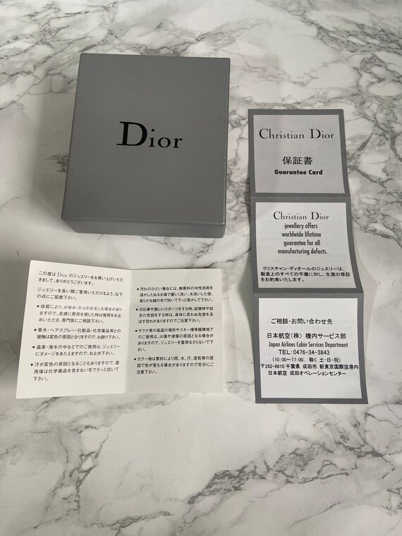 Lady dior authenticity cards : r/dior