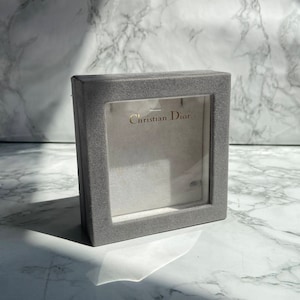 Vintage Authentic Dior Empty Gift Set Square Box ForJewellery Velvet