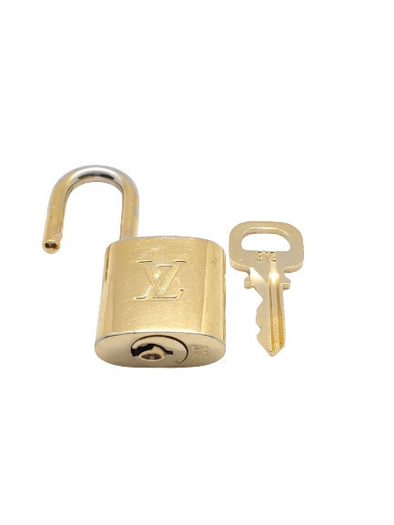 Buy Authentic Louis Vuitton Gold Brass Lock and Key Set 312 Online in India  