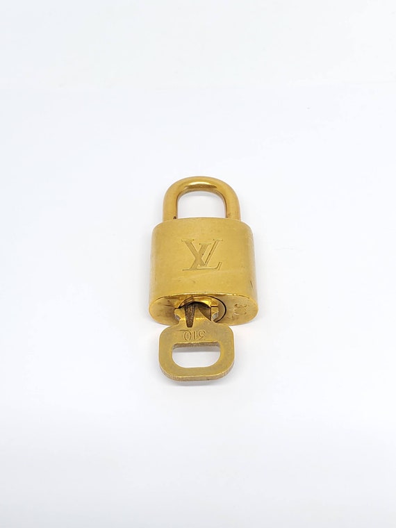 Authentic Louis Vuitton Padlock and Lock Set