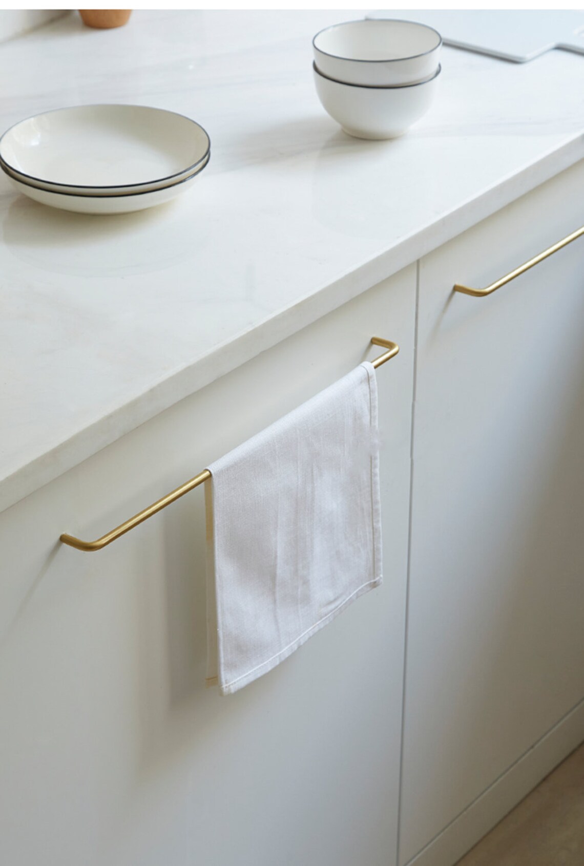 Brass Drawer Pulls Curved Arch Drawer Handles Cupboard Kitchen Etsy