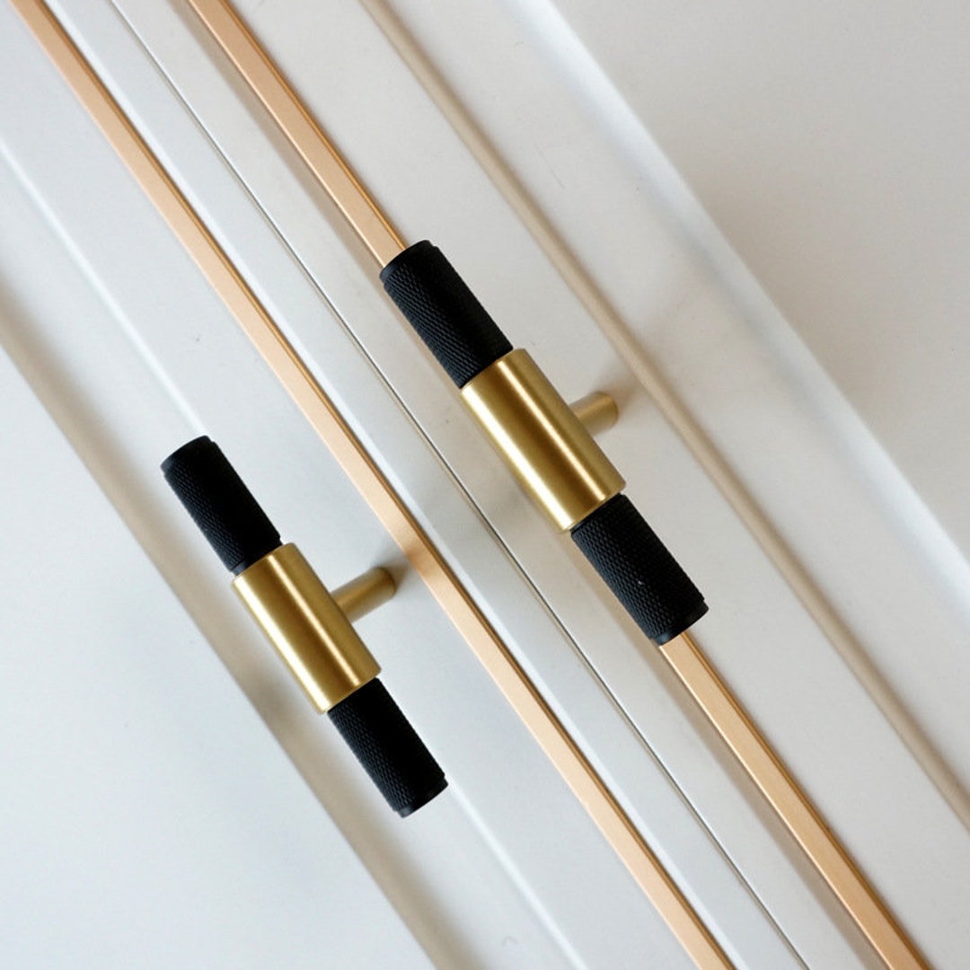 Modern Brass Drawer Pulls Drawer Handles Cupboard Kitchen