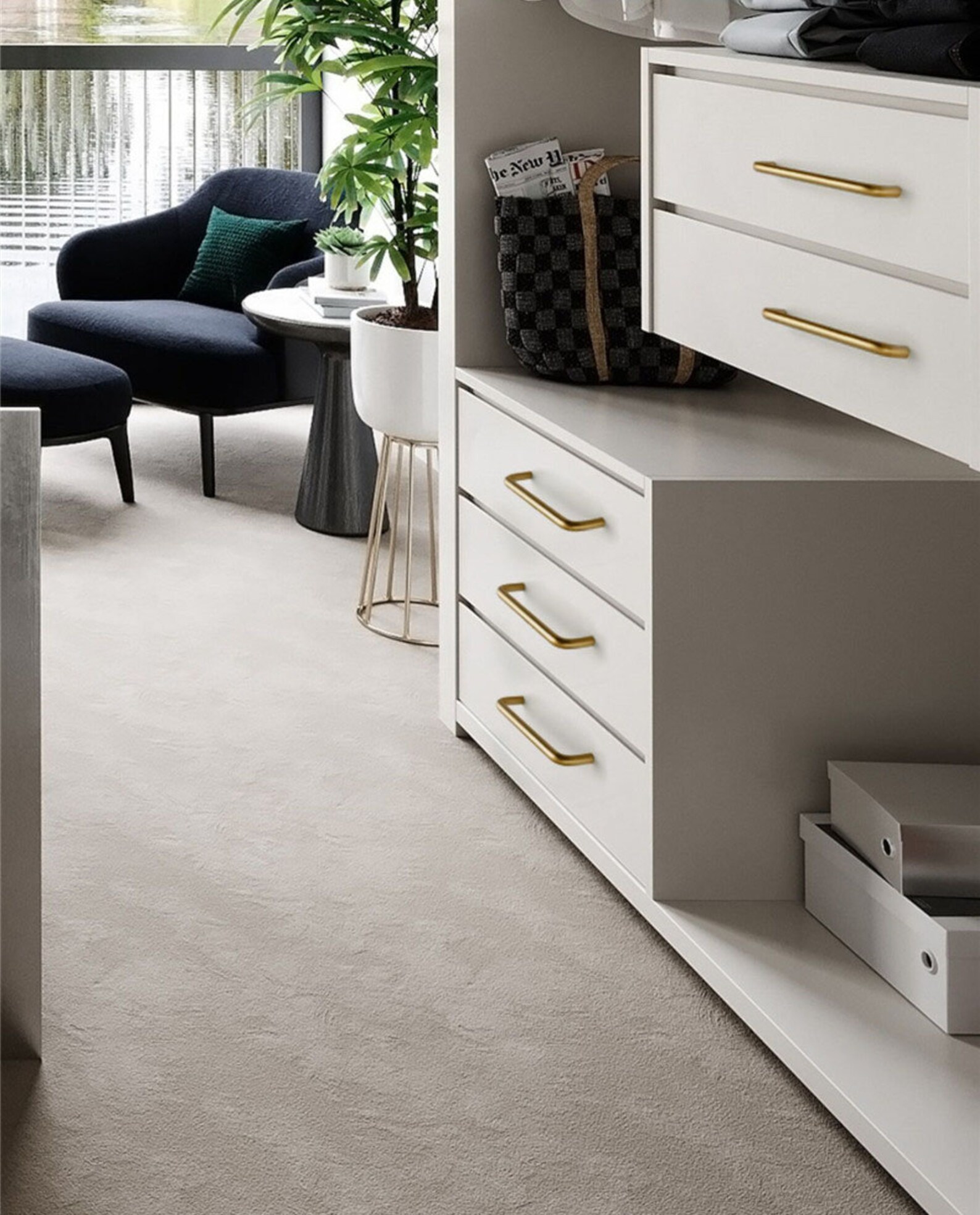 Brass Drawer Pulls Curved Arch Drawer Handles Cupboard Kitchen Etsy