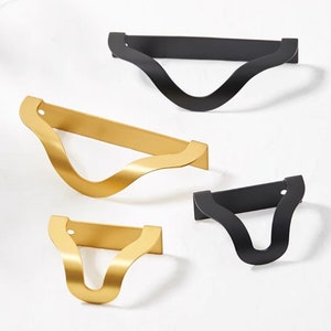 Solid Brass Drawer Pulls Modern Drawer Handles Cupboard Kitchen Cabinet ...