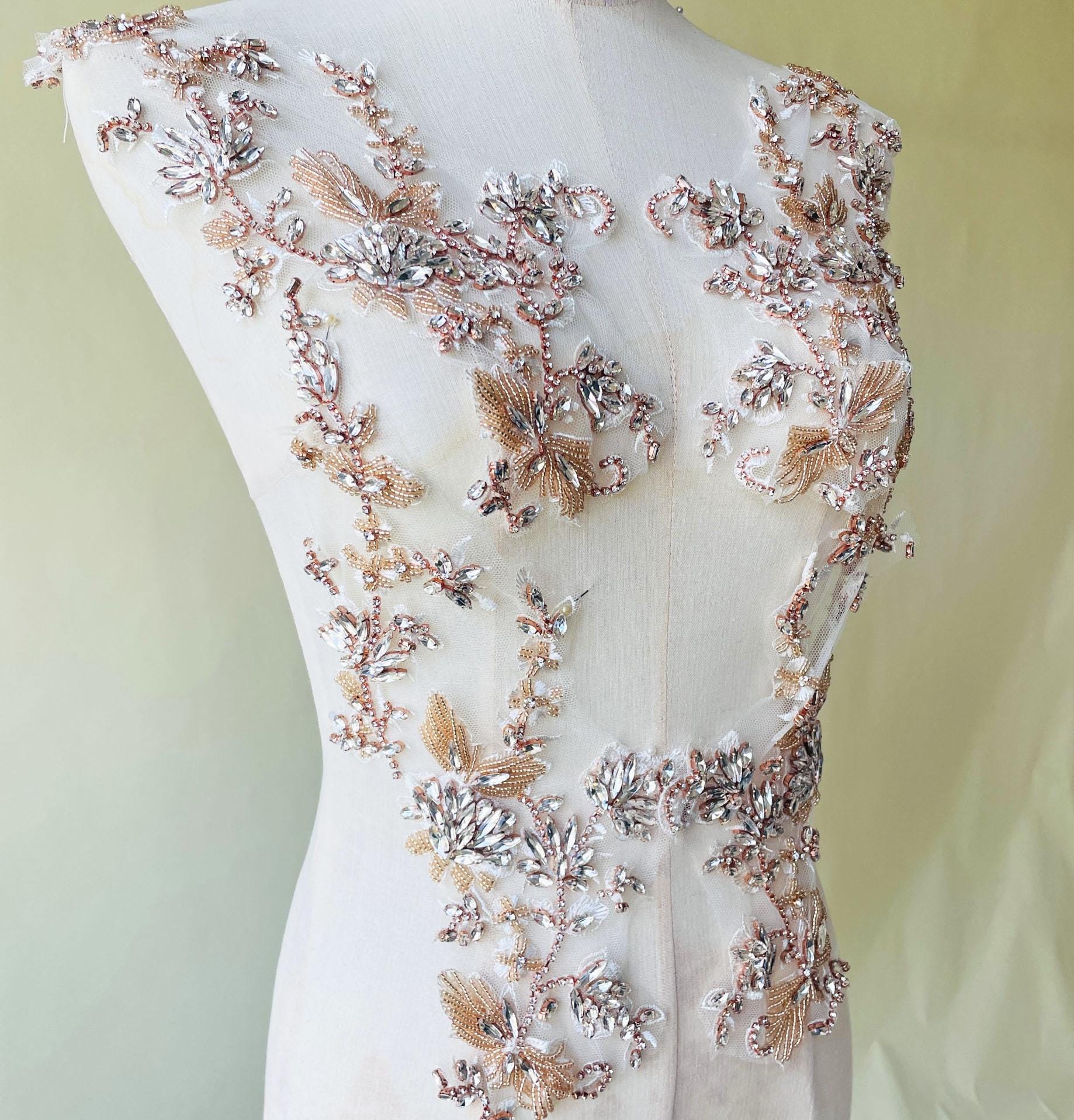 Rose Gold Wedding Dress With Sleeves - Etsy Australia Rose Gold Wedding Dress With Sleeves - Etsy Australia
