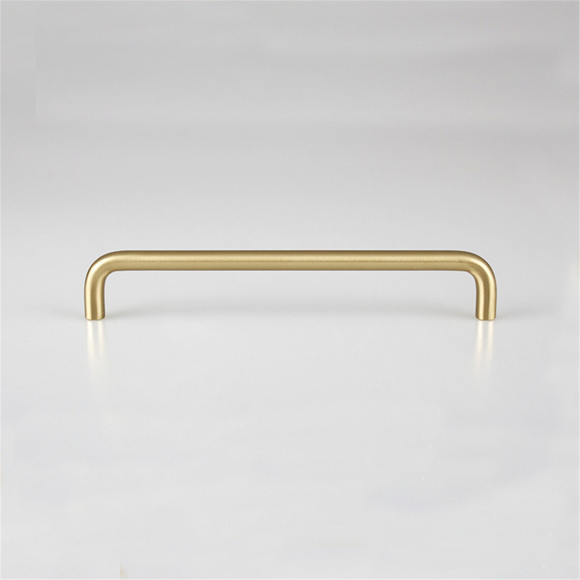 Brass Drawer Pulls Curved Arch Drawer Handles Cupboard Kitchen Etsy