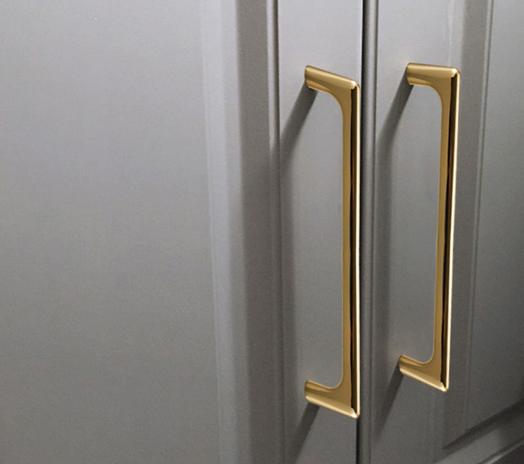 Gold Silver Drawer Pulls Curved Arch Drawer Handles Cupboard Kitchen