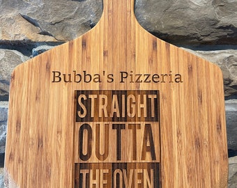 Straight Outta the Oven Pizza Peel, Cutting Board, Cheese Board, Charcuterie Board, Housewarming Gift, Wedding Present, Funny