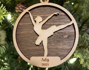 Personalized Balet Ornament, Sports Ornament, Team Sport, Kids Sports, Youth Leage