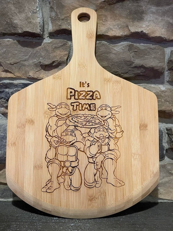 Turtles Pizza Peel, Cutting Board, Cheese Board, Charcuterie Board, TMNT, Teenage Mutant Ninja Turtles, Housewarming Gift, Wedding Present