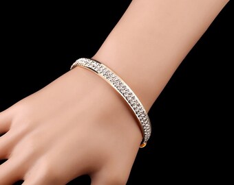 Bracelet Chain metal Heart Bangle For Women Romantic Fashion Classic Luxury Rhinestones By Yanwuuh Bracelet Chain metal Heart Bangle For Women Romantic Fashion Classic Luxury Rhinestones By Yanwuuh