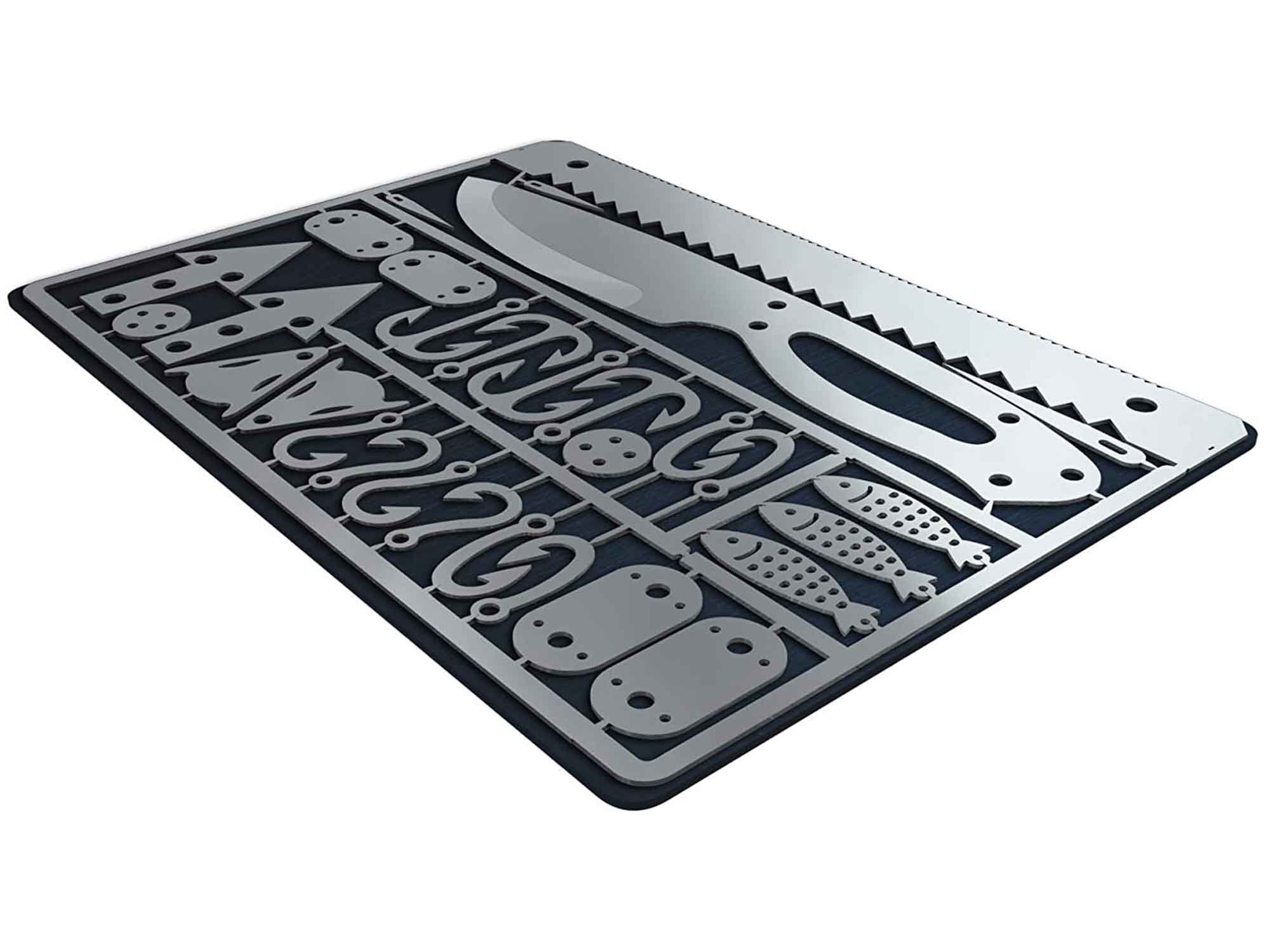 Survival Card Multi Tool Men's Gift Etsy UK