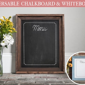 chalkboard, menu board, chalk board, custom menu board, kitchen decor, farmhouse kitchen, restaurant sign, cafe menu, gift for mom, kitchen