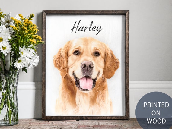 pet memorial gift, pet loss gift, dog painting, portrait, custom pet gift, dog memorial, cat memorial, custom dog gift, pet mug, dog mug