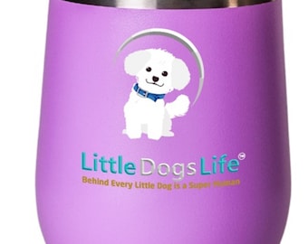 LittleDogsLife Official Wine Glass