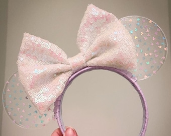 Handmade Resin Disney Ears in 'Pastel Pals'