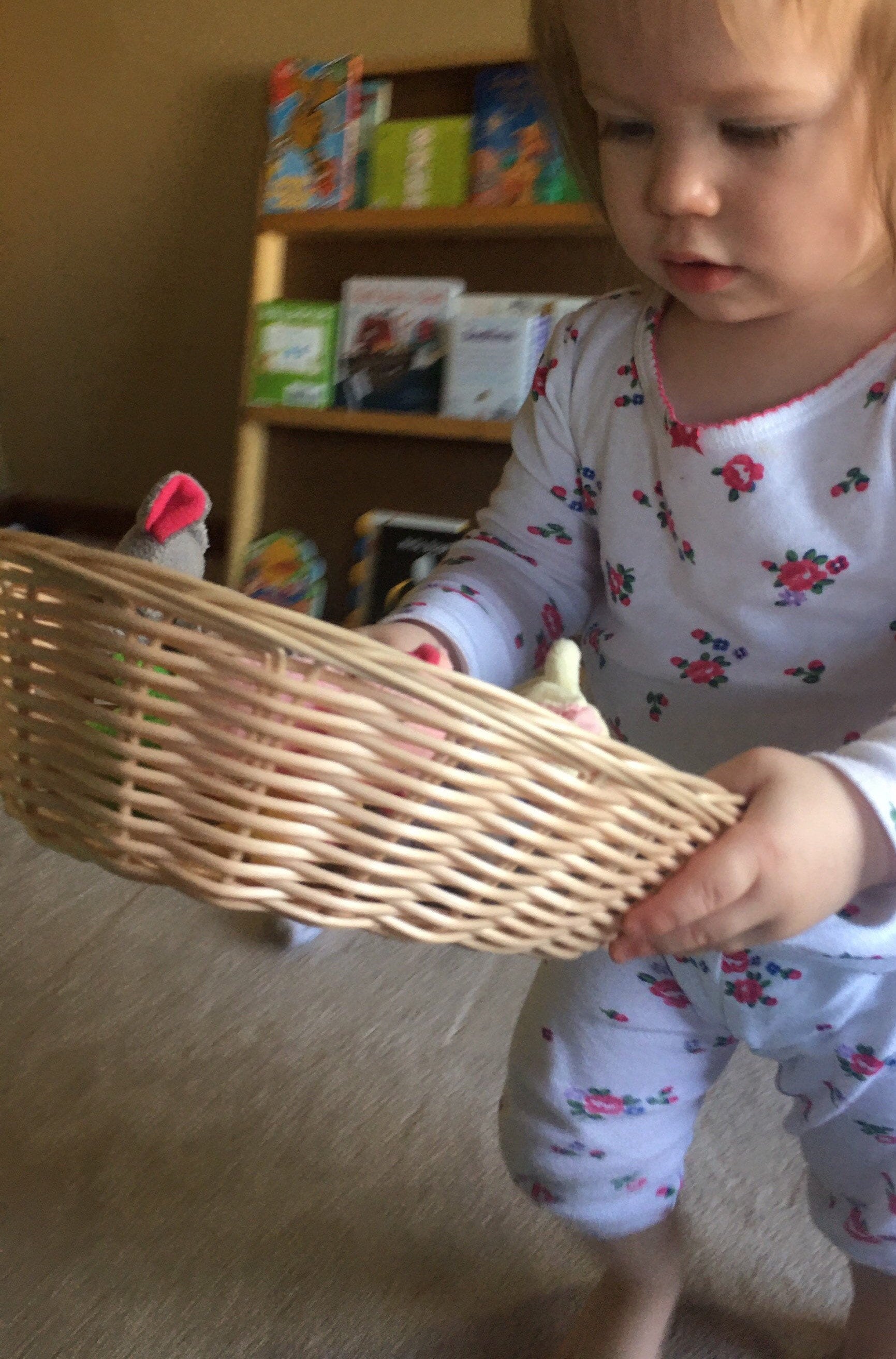 Woven Basket Montessori Shelf Supplies Toys and Activities Etsy