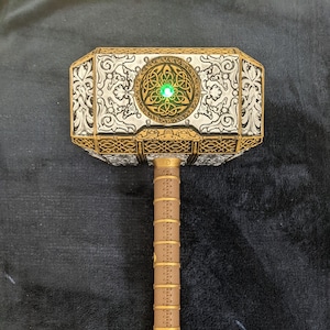 Infinity Mjolnir - 3D printed custom Mjolnir - Thor&#39;s Hammer - Kit or Finished