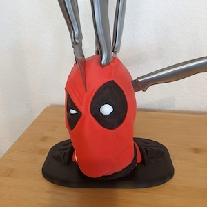Deadpool Knife Block - 3D printed