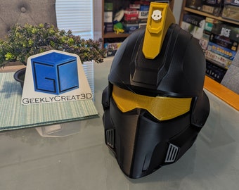 Helldivers 2 Helmet - Hero Of The Federation - 3D Printed Cosplay Prop Kit - DIY Build