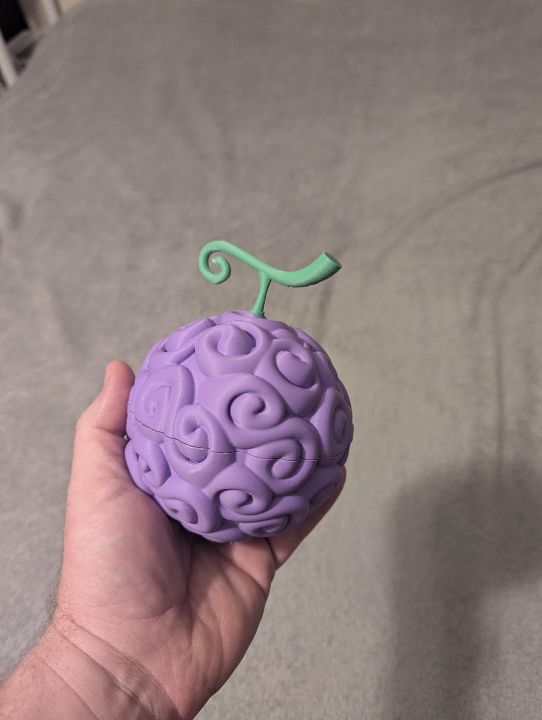Gum Gum Devil Fruit from One Piece, as a container! Gomu Gomu No Mi 3D Printed Full Color