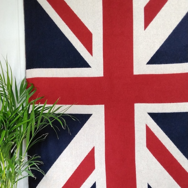Union Jack Blanket Etsy