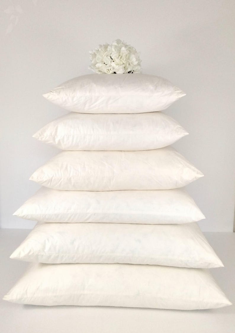 Duck Feather Inserts Cruelty Free Cushion Pads Etsy UK