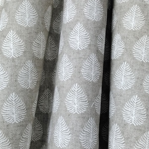 Floral Cotton Fabric By The Metre Soft furnishings Curtains Cushions Blinds Sewing Projects