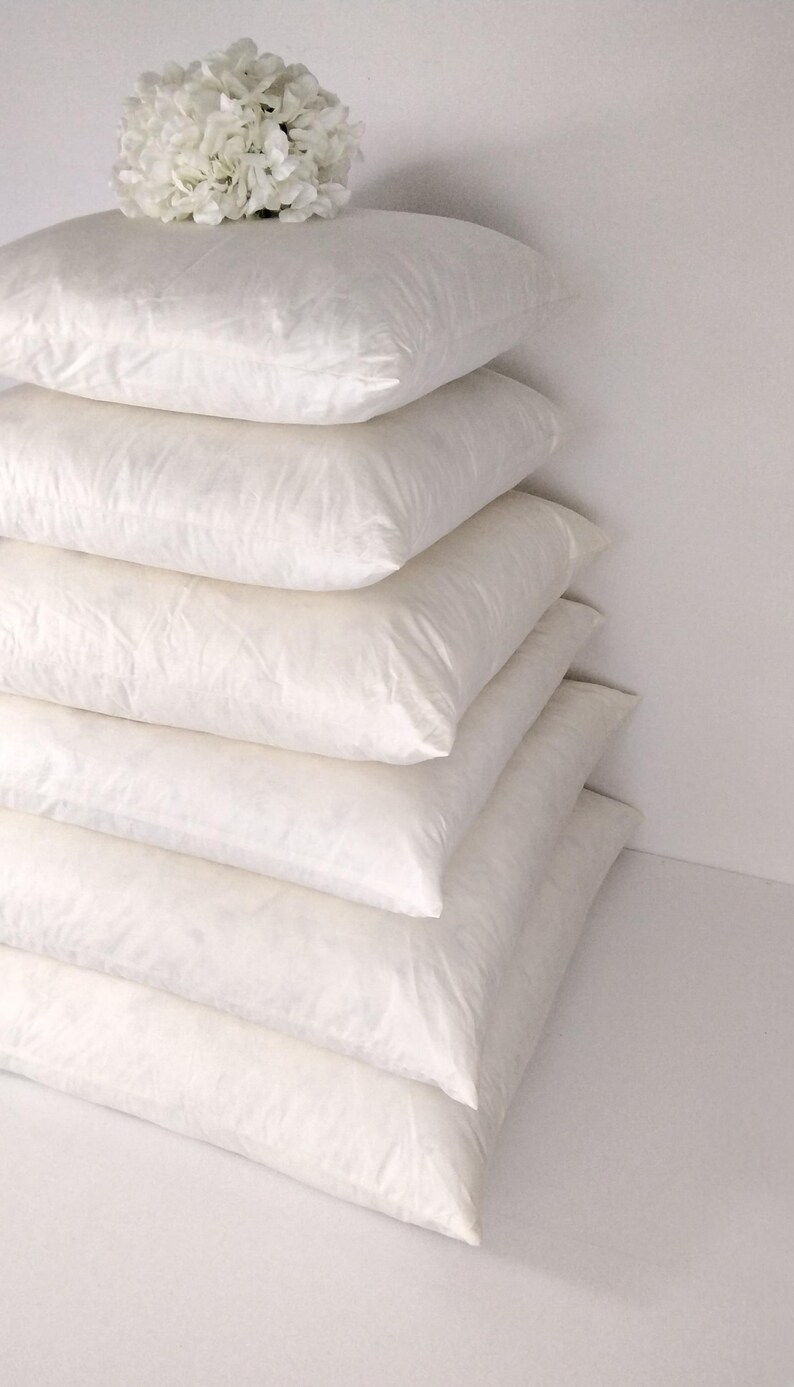 Duck Feather Inserts Cruelty Free Cushion Pads Etsy UK