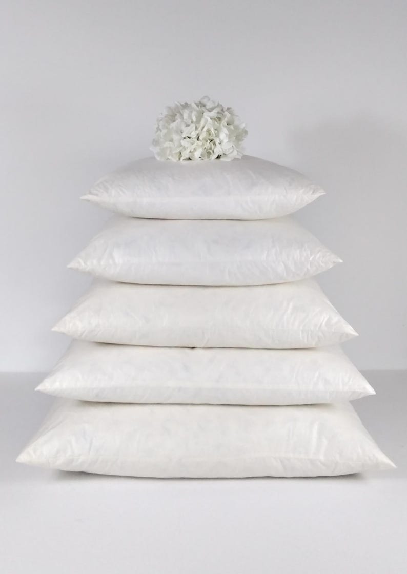 Duck Feather Inserts Cruelty Free Cushion Pads Etsy UK