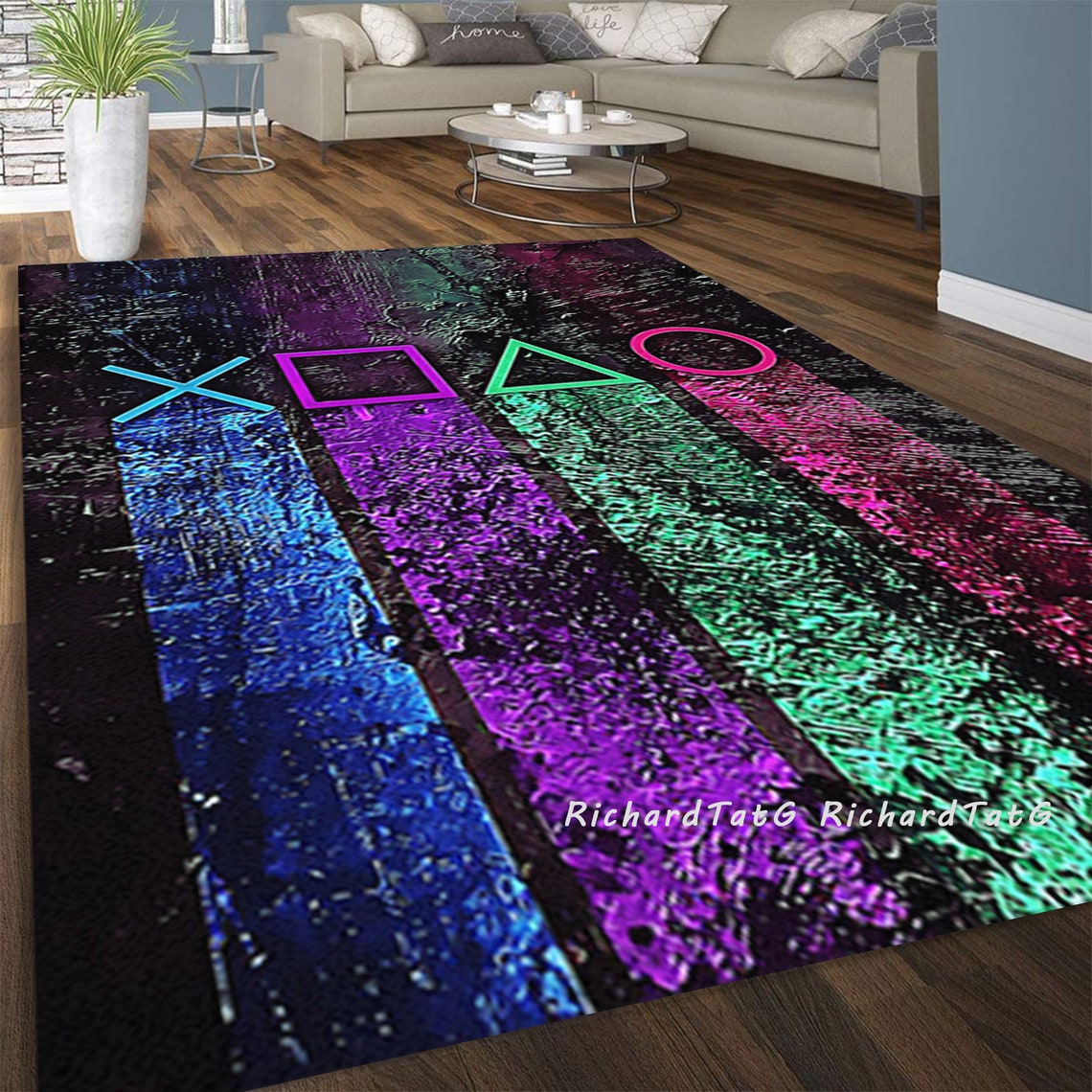 ラグ・カーペット ARCADE GAME RUG MIYOSHI RUG vaultroom ARCADE GAME RUG MIYOSHI RUG vaultroom